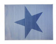 acryl sz�nyeg - k�k csillag nagy k�k csillag nagy